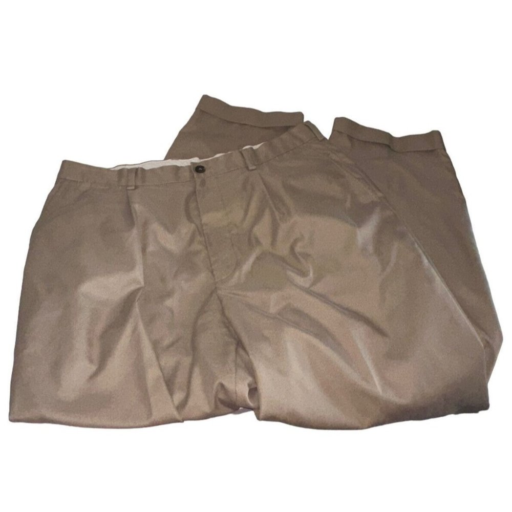 Brooks Brothers St. Andrews Links Men’s Khaki Golf Pants 38x30 Actual 38x29